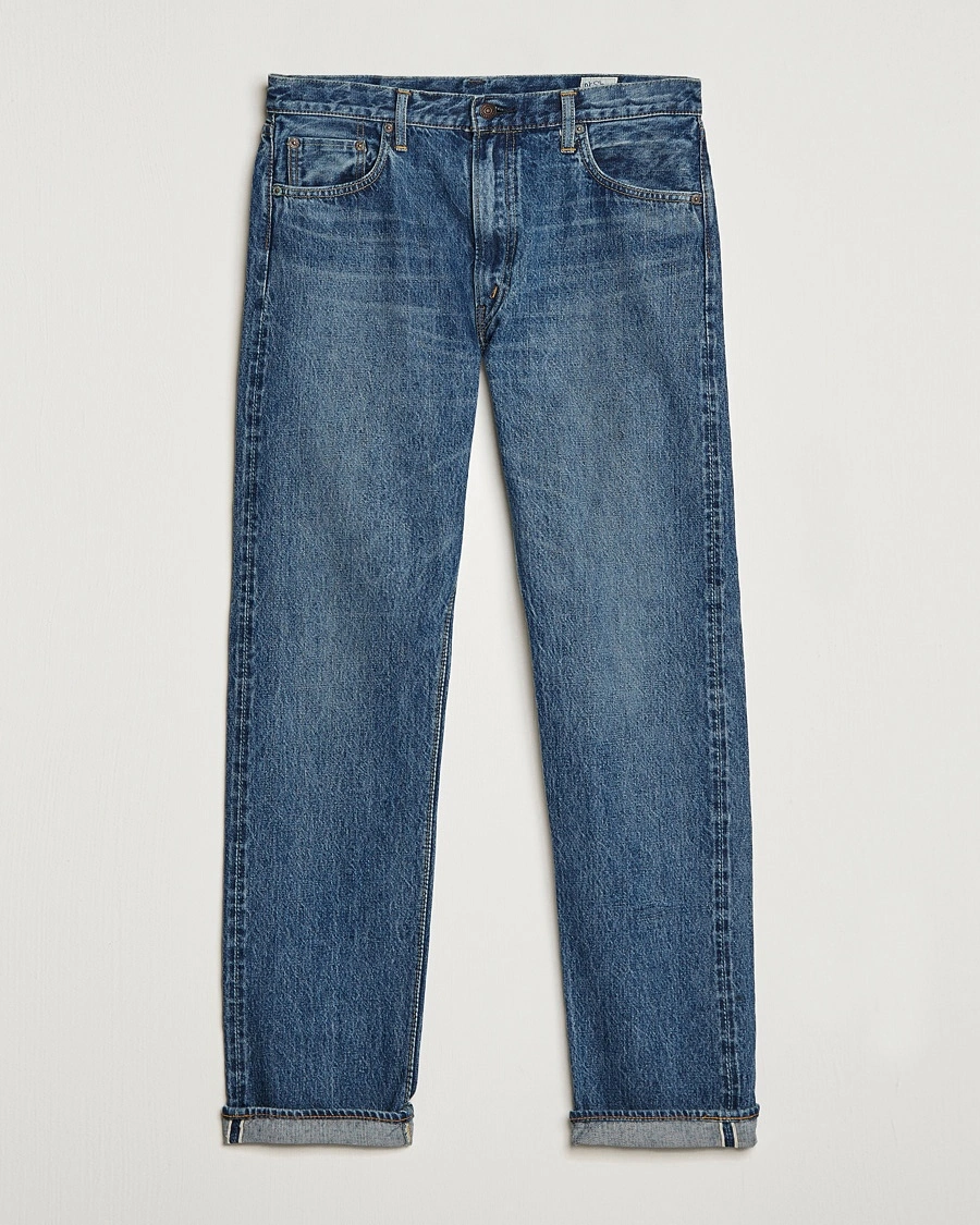 Homme | | orSlow | Tapered Fit 107 Selvedge Jeans 2 Year Wash