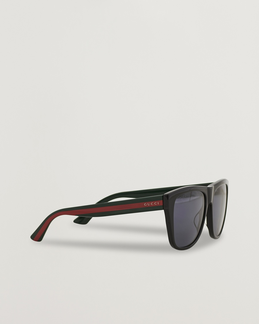 Gucci GG0926S Sunglasses Black/Green – Zwart
