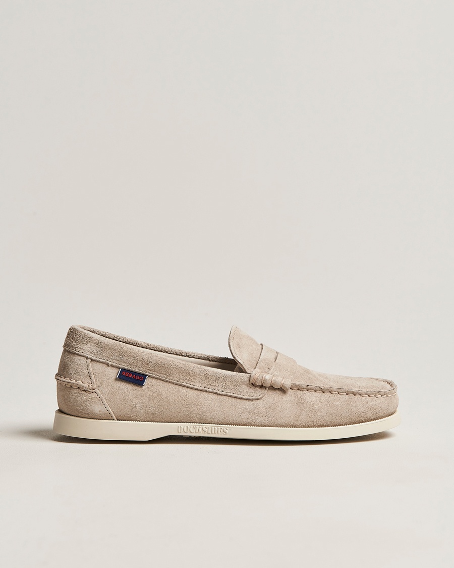 Homme | | Sebago | Dan Suede Loafer Brown Taupe
