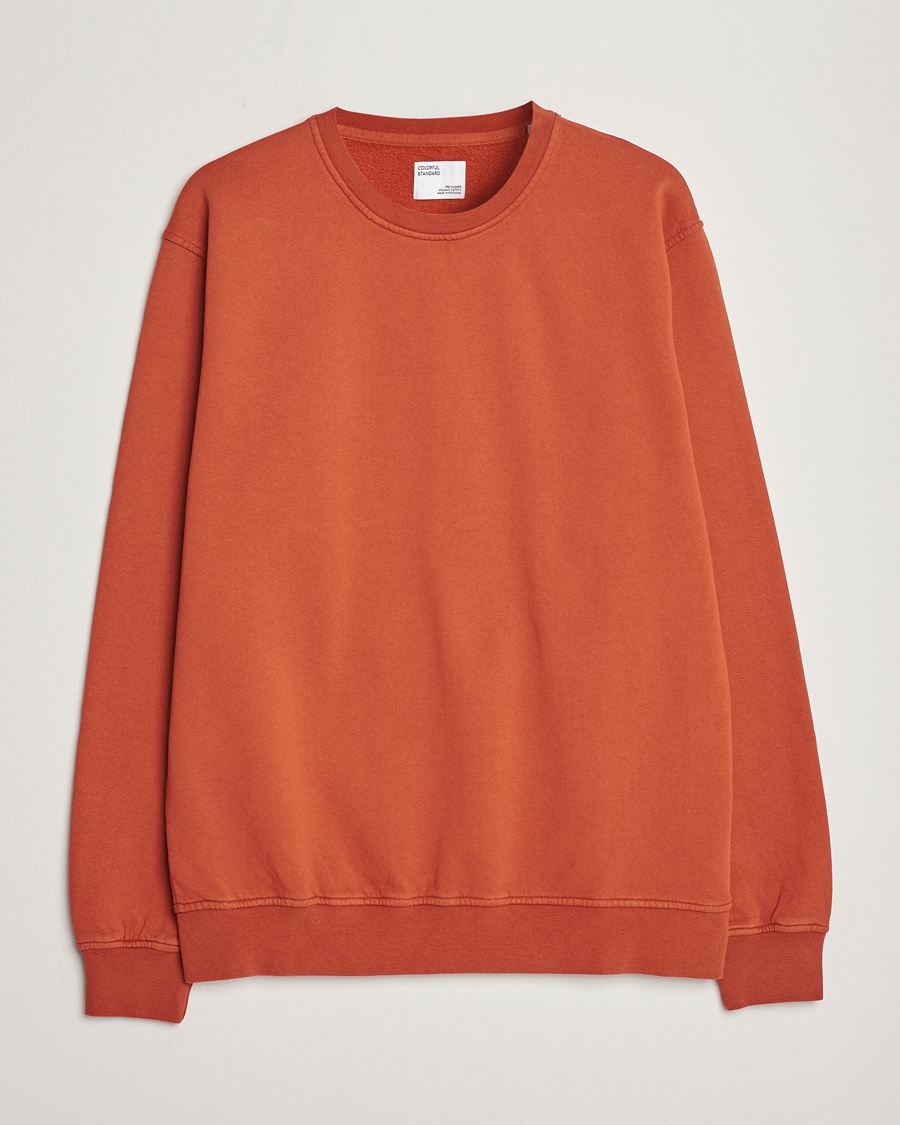 Heren | Colorful Standard | Colorful Standard | Classic Organic Crew Neck Sweat Dark Amber