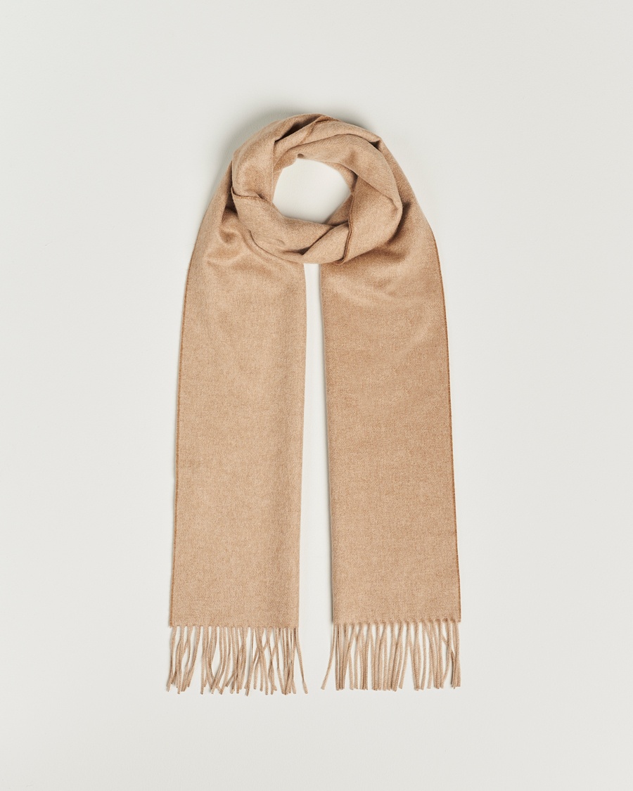 Heren | Christmas 2024 | Piacenza Cashmere | Vicuna/Baby Cashmere Scarf Camel