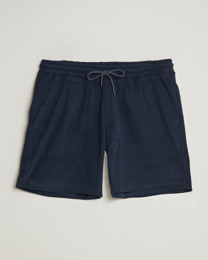 OAS Terry Shorts Navy – Blauw