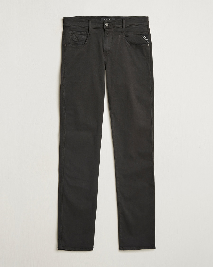 Replay Anbass Hyperflex X.Lite 5-Pocket Pants Black – Zwart