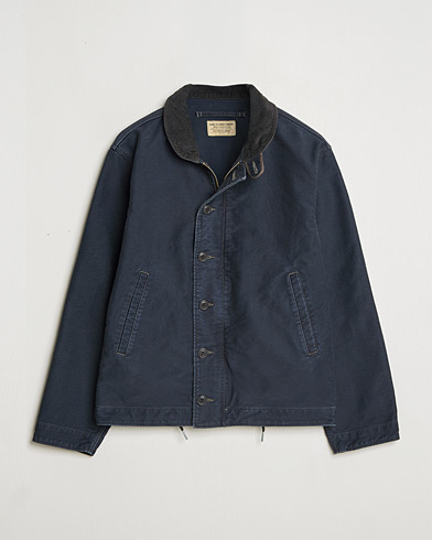 RRL Bower Deck Jacket Dark Navy – Bleu