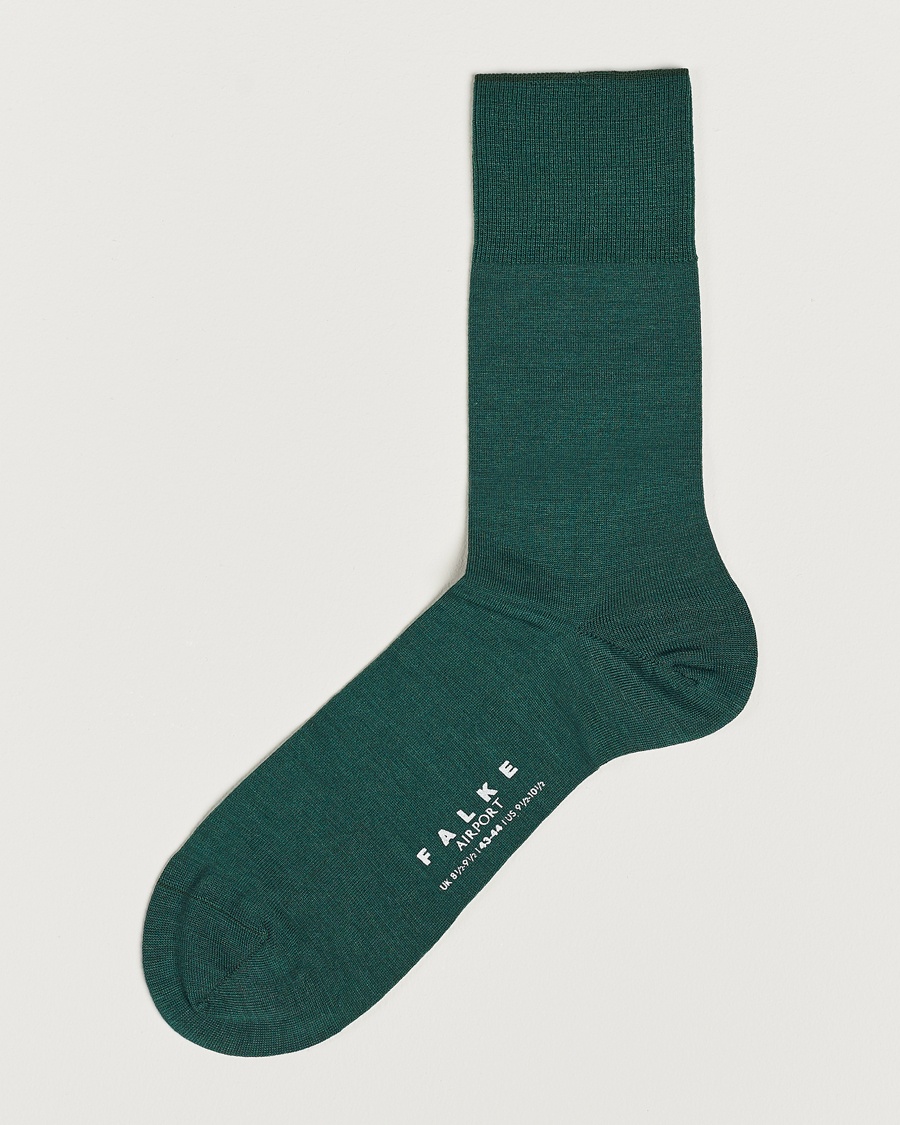 Falke Airport Socks Hunter Green – Groen
