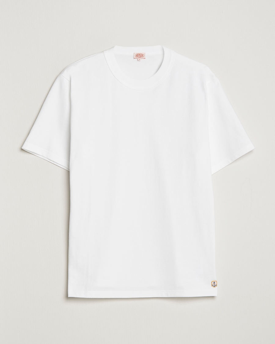 Homme | T-Shirts Blancs | Armor-lux | Heritage Callac T-Shirt White