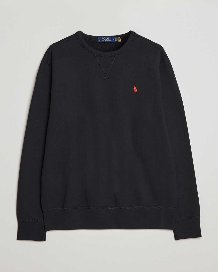 Polo Ralph Lauren Crew Neck Sweatshirt Polo Black – Noir