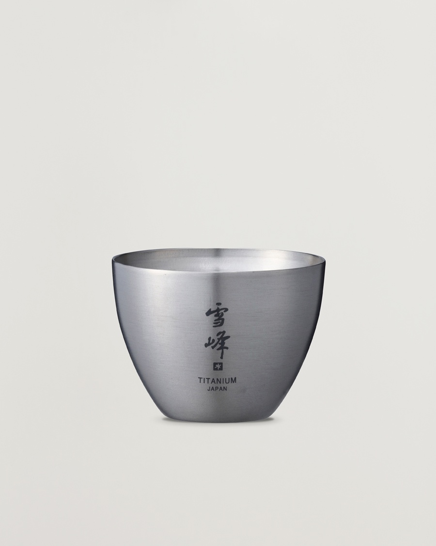 Snow Peak Sake Cup Titanium – Argent
