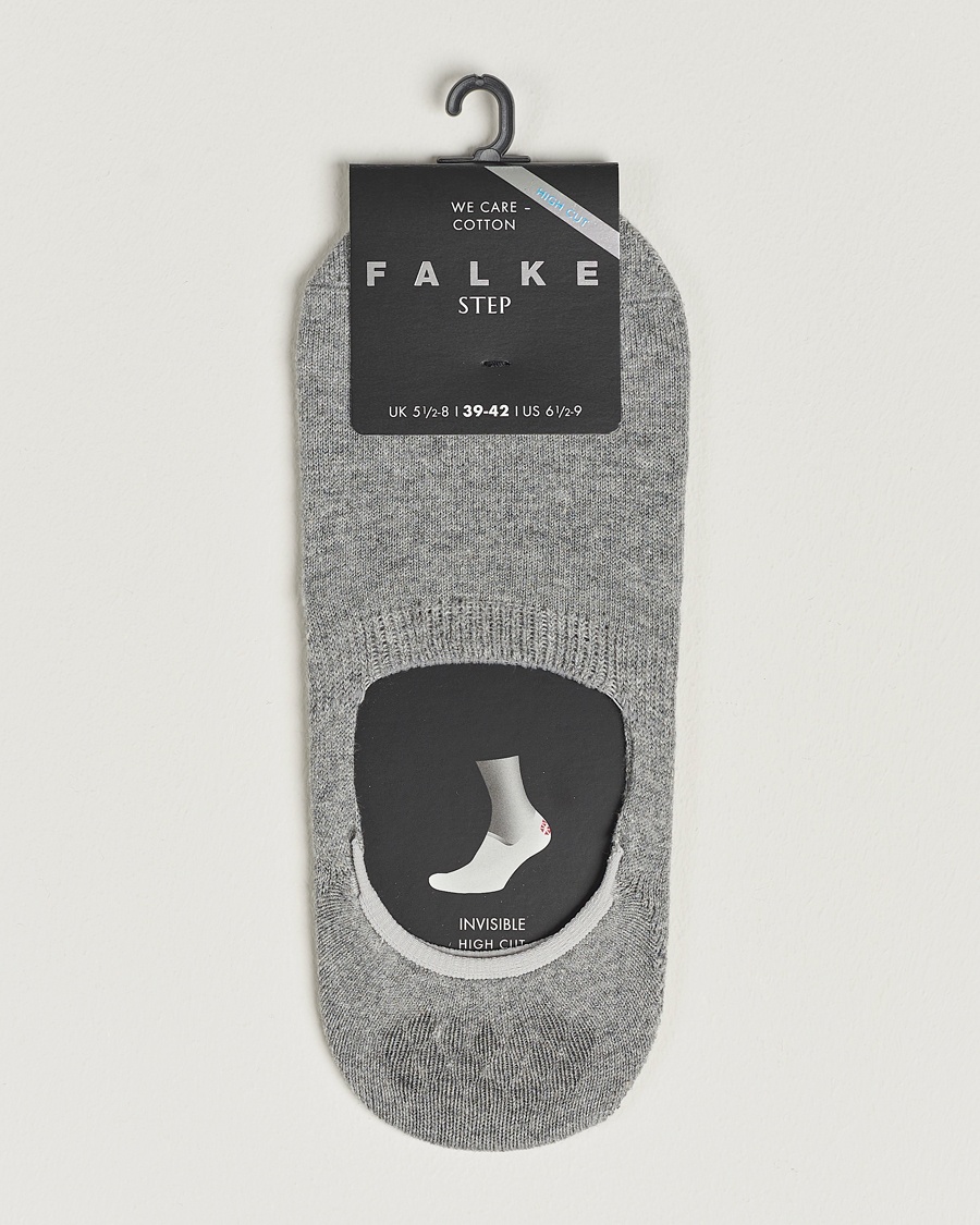Falke Casual High Cut Sneaker Socks Light Grey Melange – Gris
