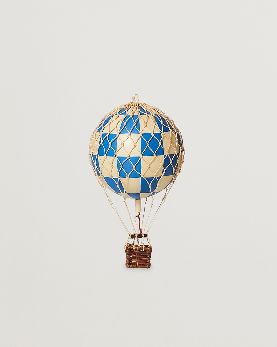 Homme | Pour La Maison | Authentic Models | Floating The Skies Balloon Check Blue