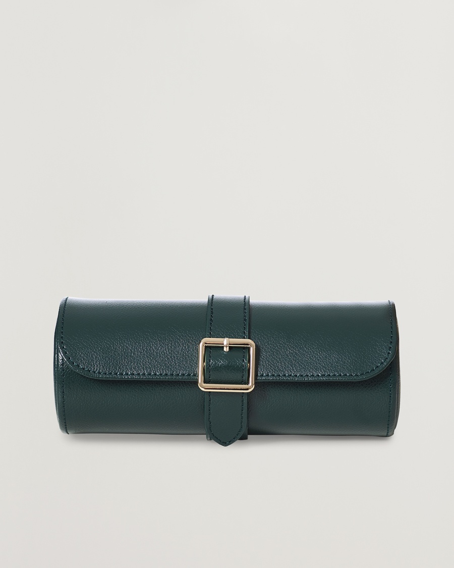 Homme | Student | WOLF | British Racing Green Triple Watch Roll