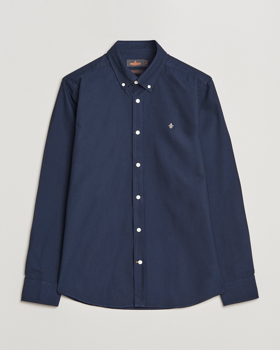 Morris Douglas Oxford Shirt Navy – Blauw