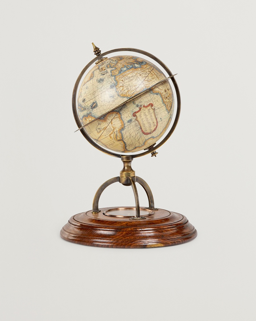 Homme | Pour La Maison | Authentic Models | Terrestrial Globe With Compass