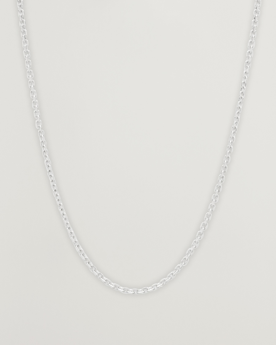 Tom Wood Anker Chain Necklace Silver – Argent