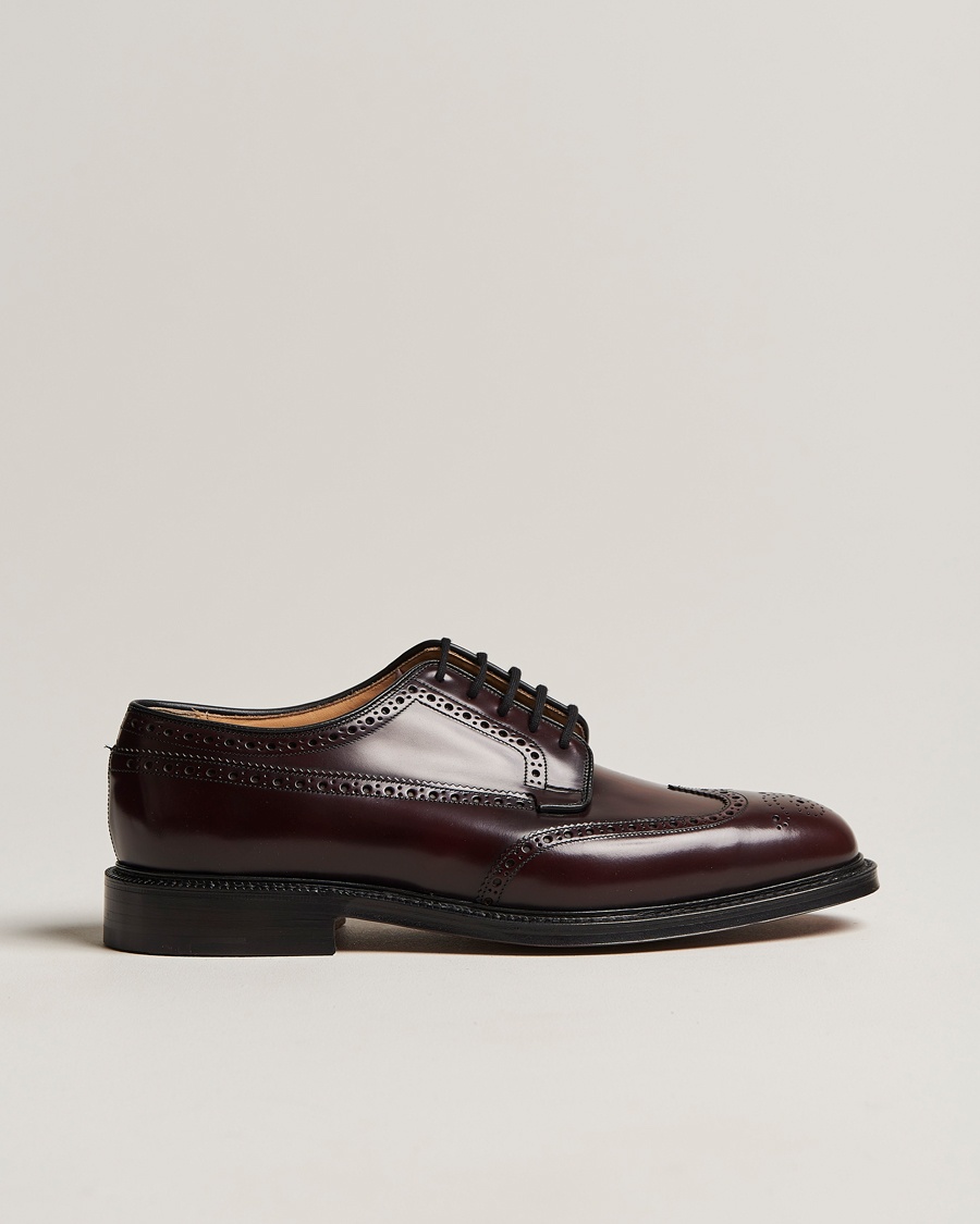Church's Grafton Polished Binder Brogue Burgundy – Rood