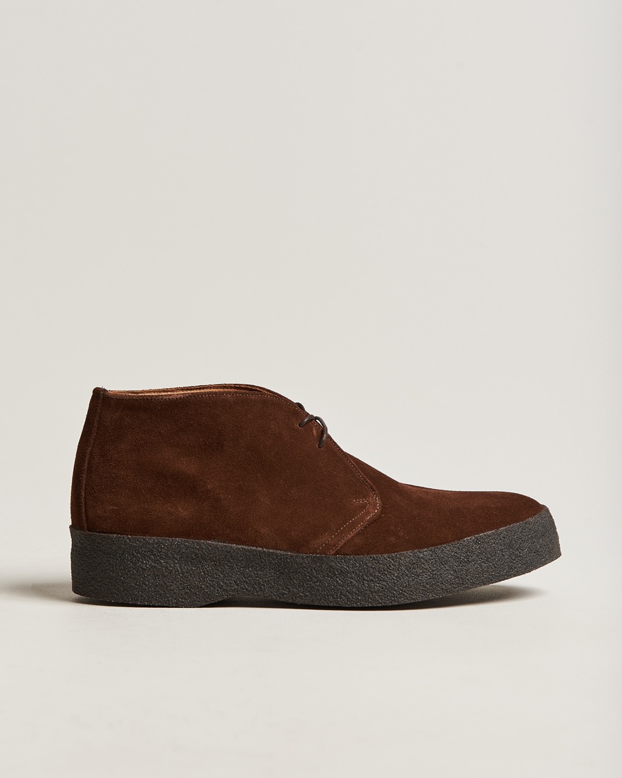 Sanders Joel Chukka Boot Polo Snuff Suede – Marron