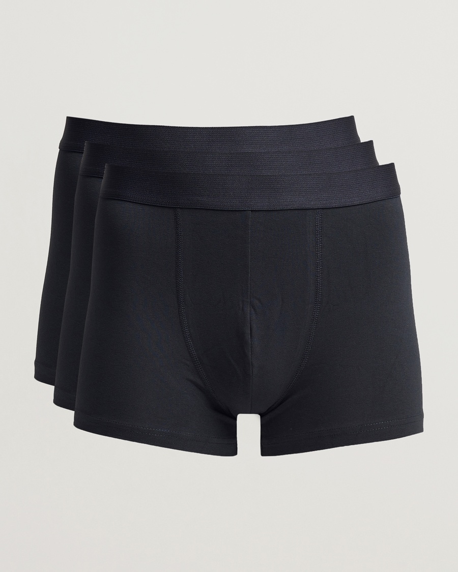 Bread & Boxers 3-Pack Boxer Brief Dark Navy – Blauw