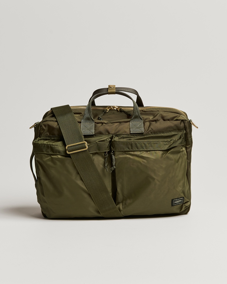 Porter-Yoshida & Co. Porter-Yoshida & Co.Force 3Way BriefcaseOlive Drab – Groen