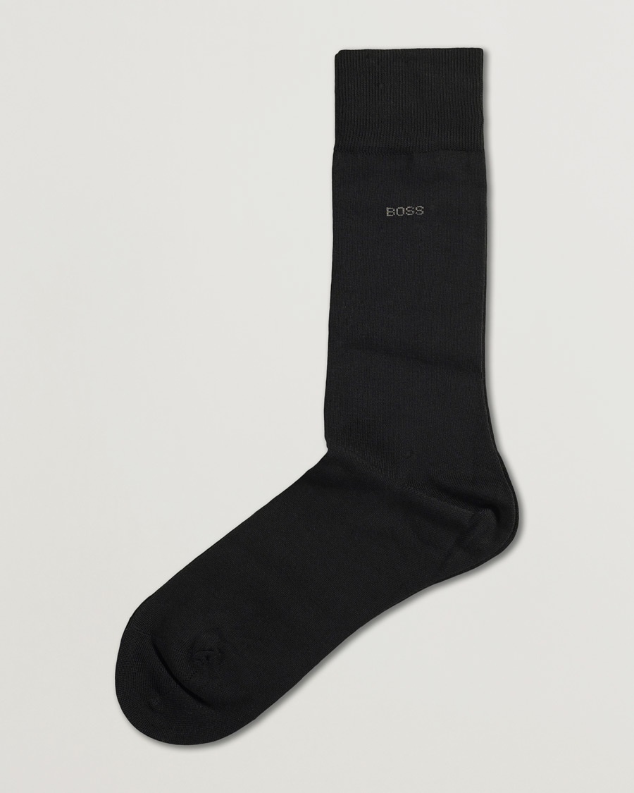 BOSS BLACK Marc Socks Black – Noir