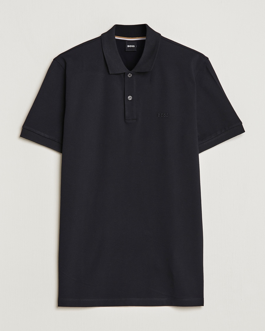 BOSS BLACK Pallas Polo Black – Noir