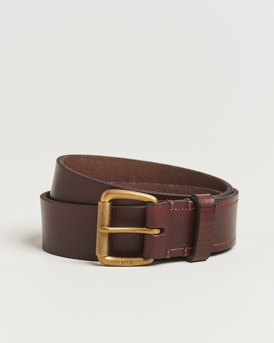 Heren | Accessoires | Polo Ralph Lauren | Leather Belt Brown