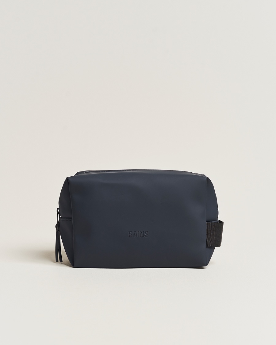 RAINS Washbag Small Navy – Bleu