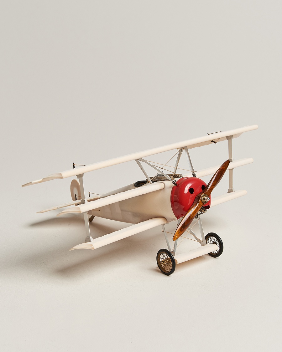 Homme | Pour La Maison | Authentic Models | Red Baron Triplane Transparent