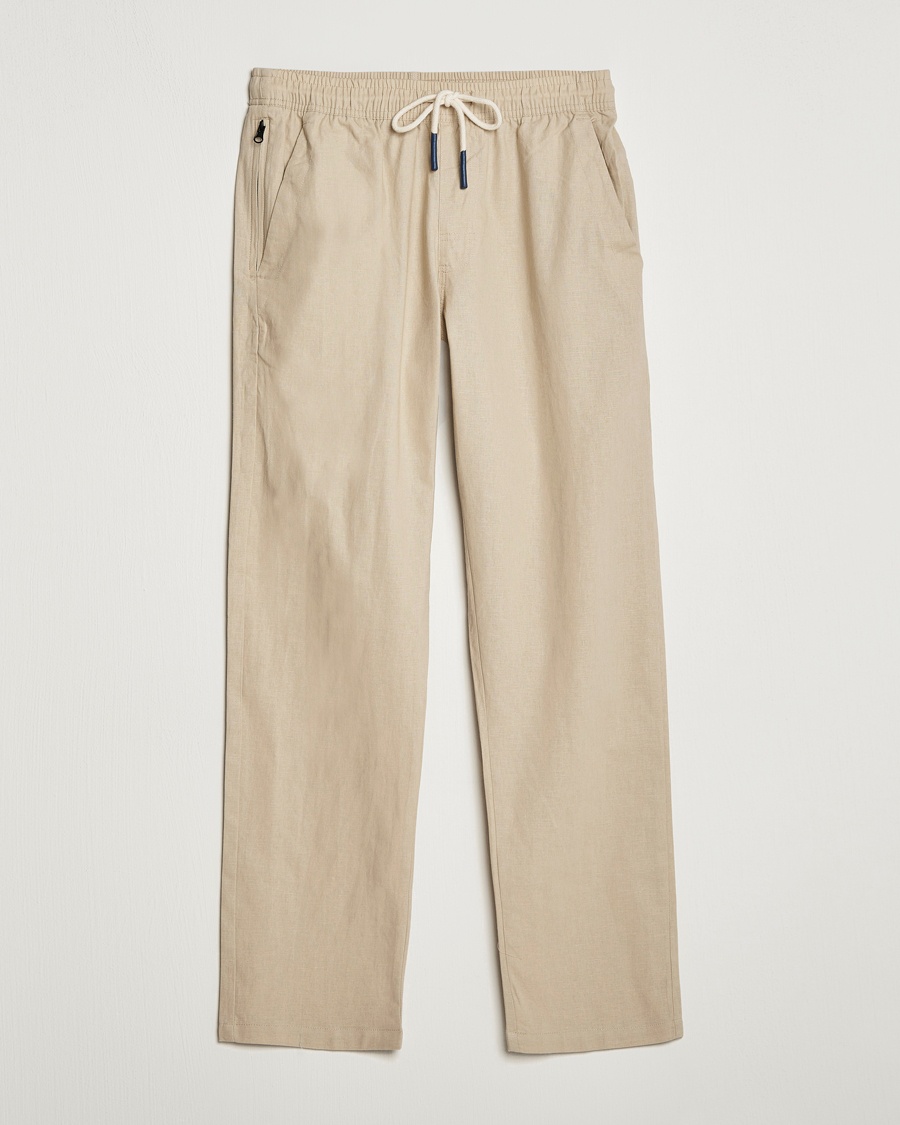 Homme | Pantalons | OAS | Linen Long Pants Beige