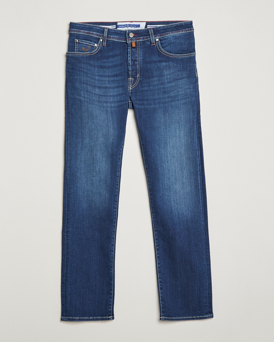 Homme | | Jacob Cohën | Nick 622 Slim Fit Stretch Jeans Medium Dark