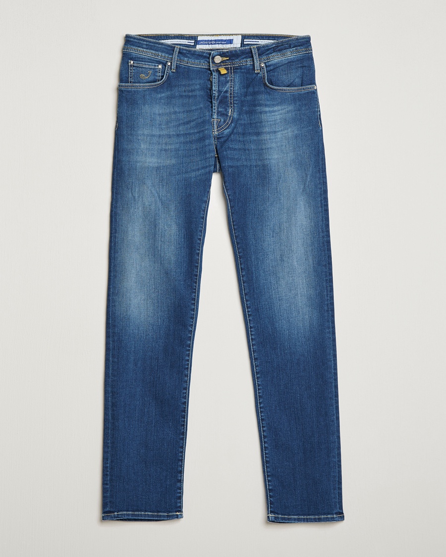 Homme | | Jacob Cohën | Nick 622 Slim Fit Stretch Jeans Stone Wash