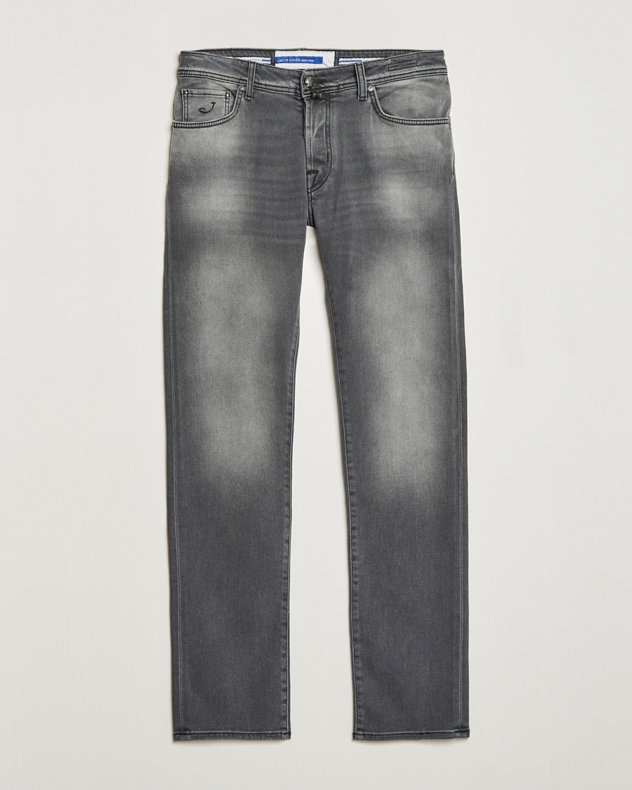Homme | | Jacob Cohën | Nick 622 Slim Fit Stretch Jeans Black Medium Wash