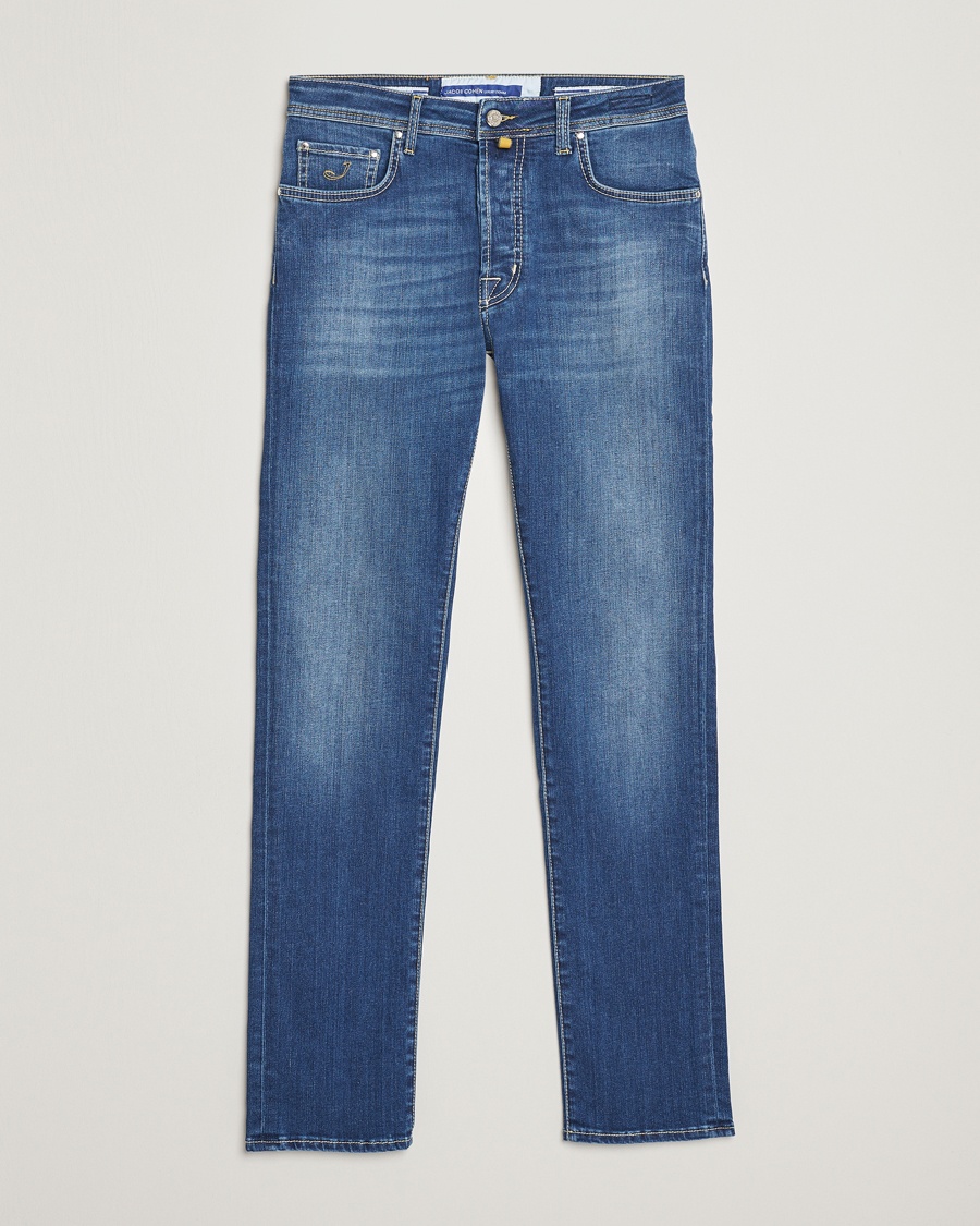 Homme | Slim fit | Jacob Cohën | Bard 688 Slim Fit Stretch Jeans Stone Wash
