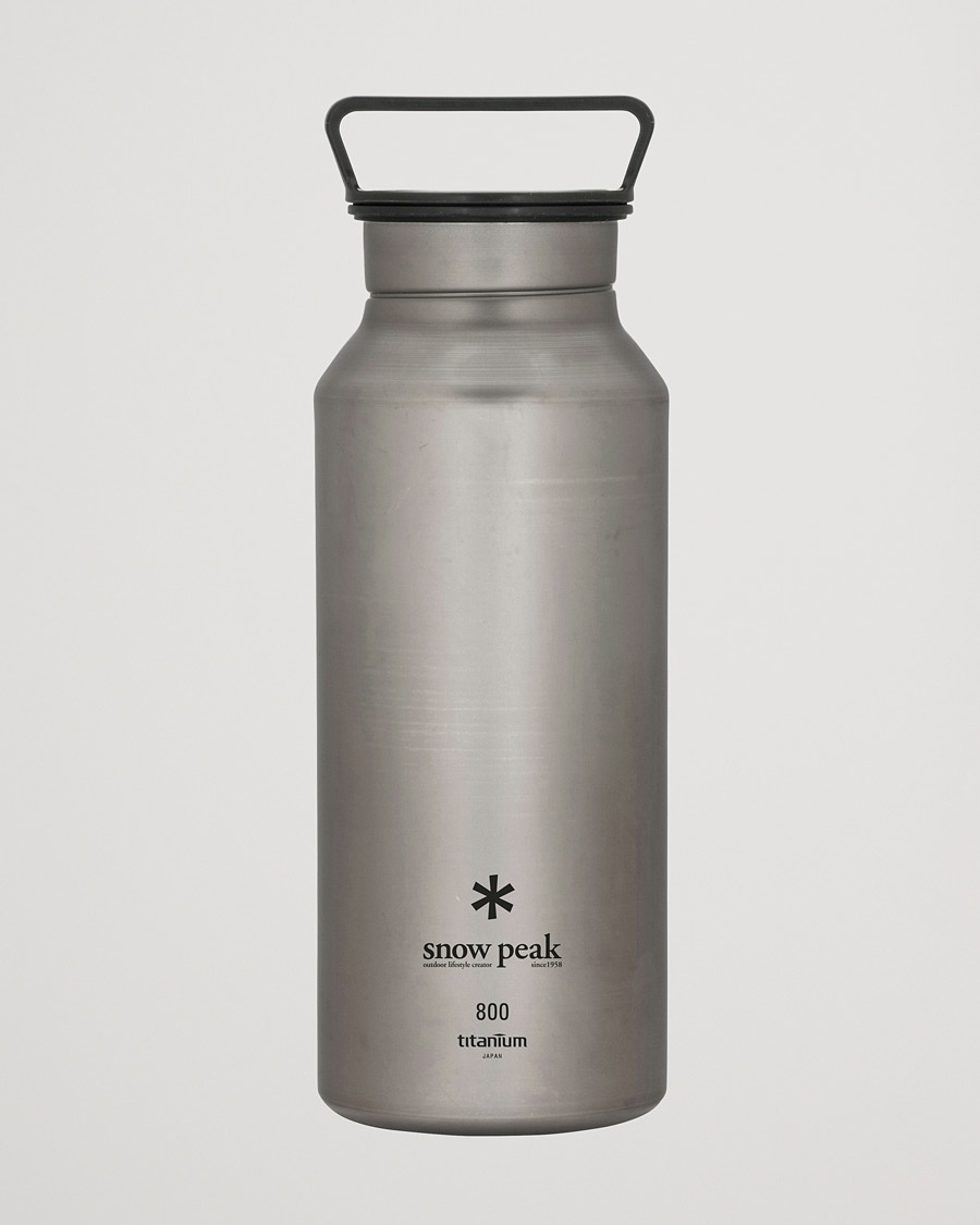 Snow Peak Aurora Bottle 800 Titanium – Argent
