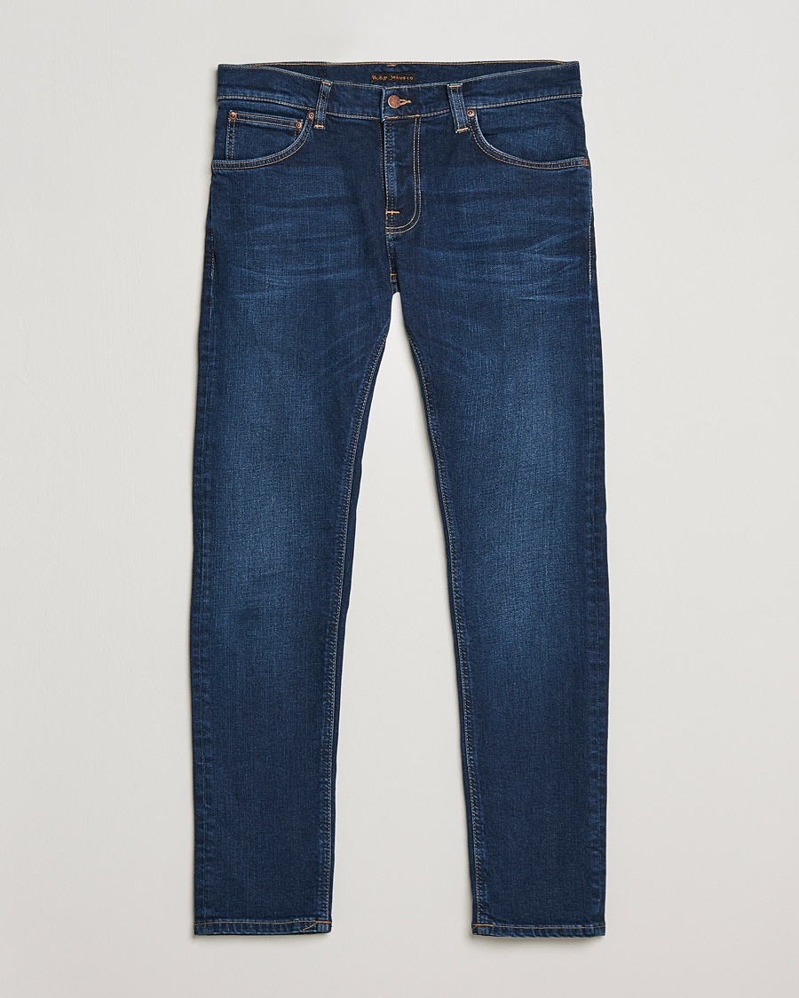 Homme | | Nudie Jeans | Tight Terry Jeans Dark Steel