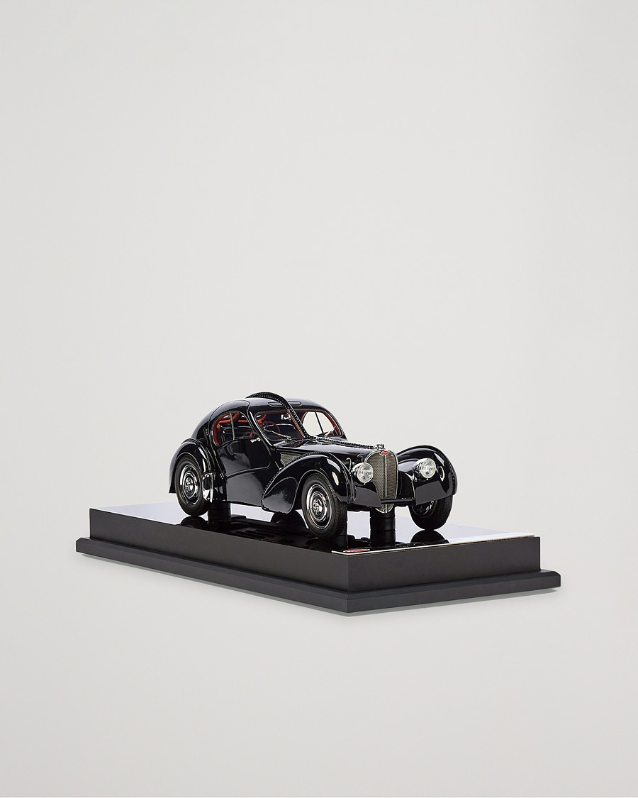 Ralph Lauren Home 1938 Bugatti Type 57S Atlantic Coupe Model Car Black – Zwart