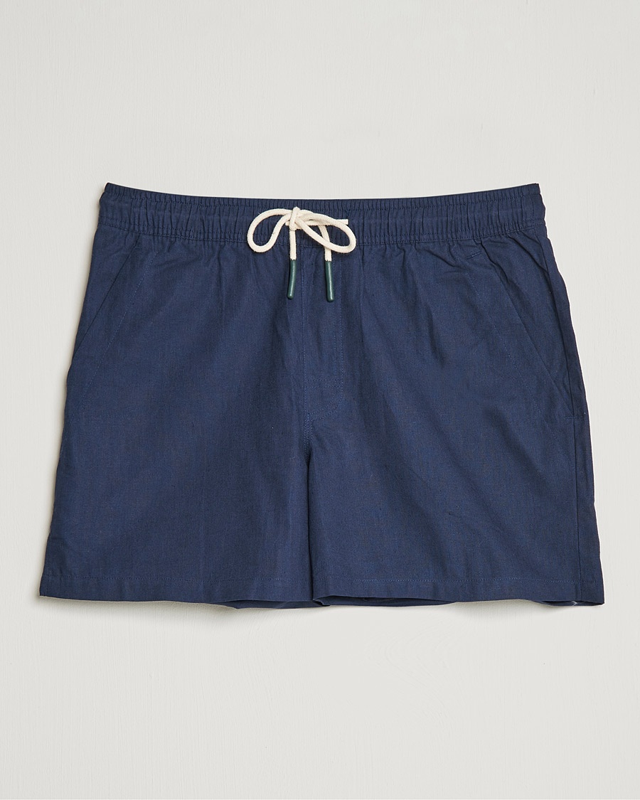 Homme | Shorts En Lin | OAS | Linen Shorts Navy