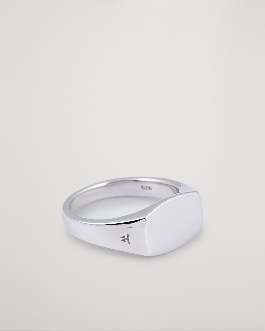 Tom Wood Michael Ring Silver – Argent