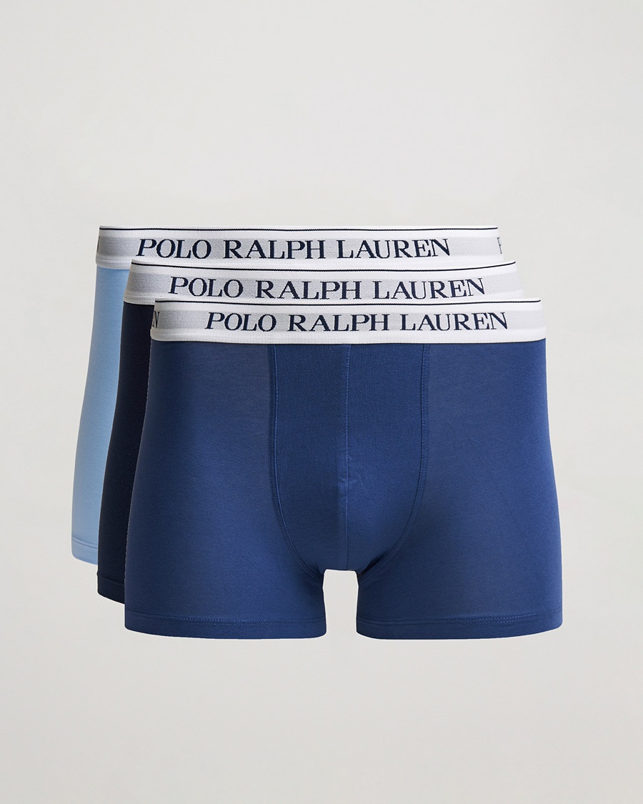 Homme | Soldes Vêtements | Polo Ralph Lauren | 3-Pack Trunk Navy/Light Navy/Elite Blue