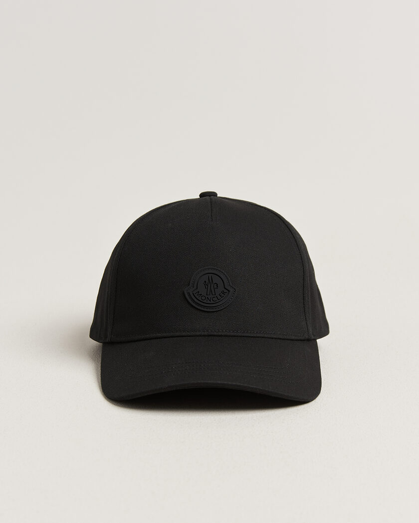 Moncler MonclerTonal Logo CapBlack – Noir