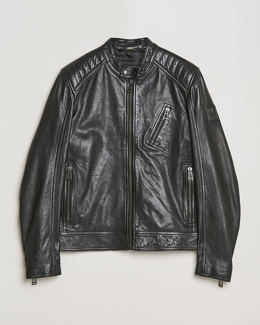 Belstaff V Racer 2.0 Leather Jacket Black – Zwart