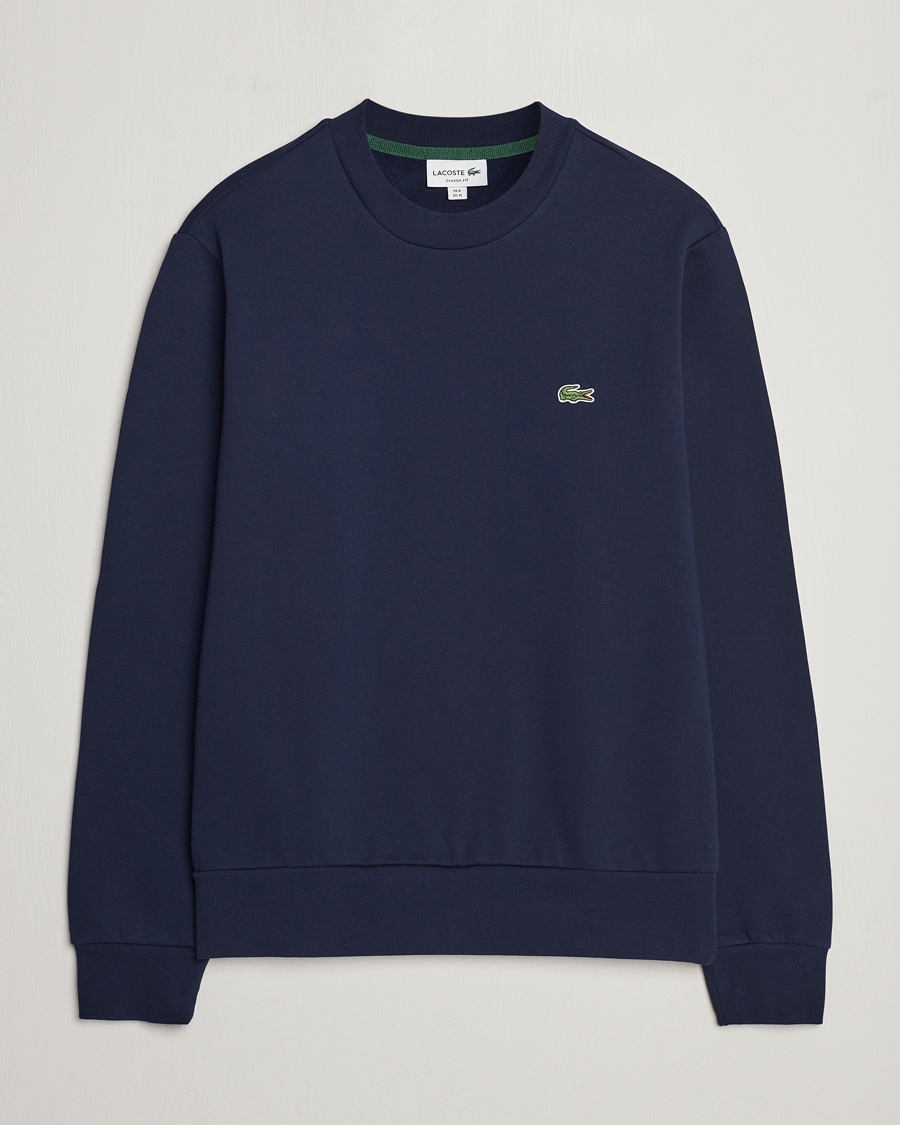 Lacoste Crew Neck Sweatshirt Navy Blue – Blauw