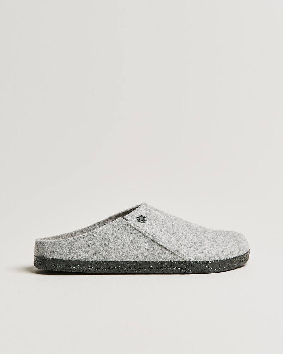 Heren | Sandalen slides | BIRKENSTOCK | Zermatt Wool Felt Light Grey