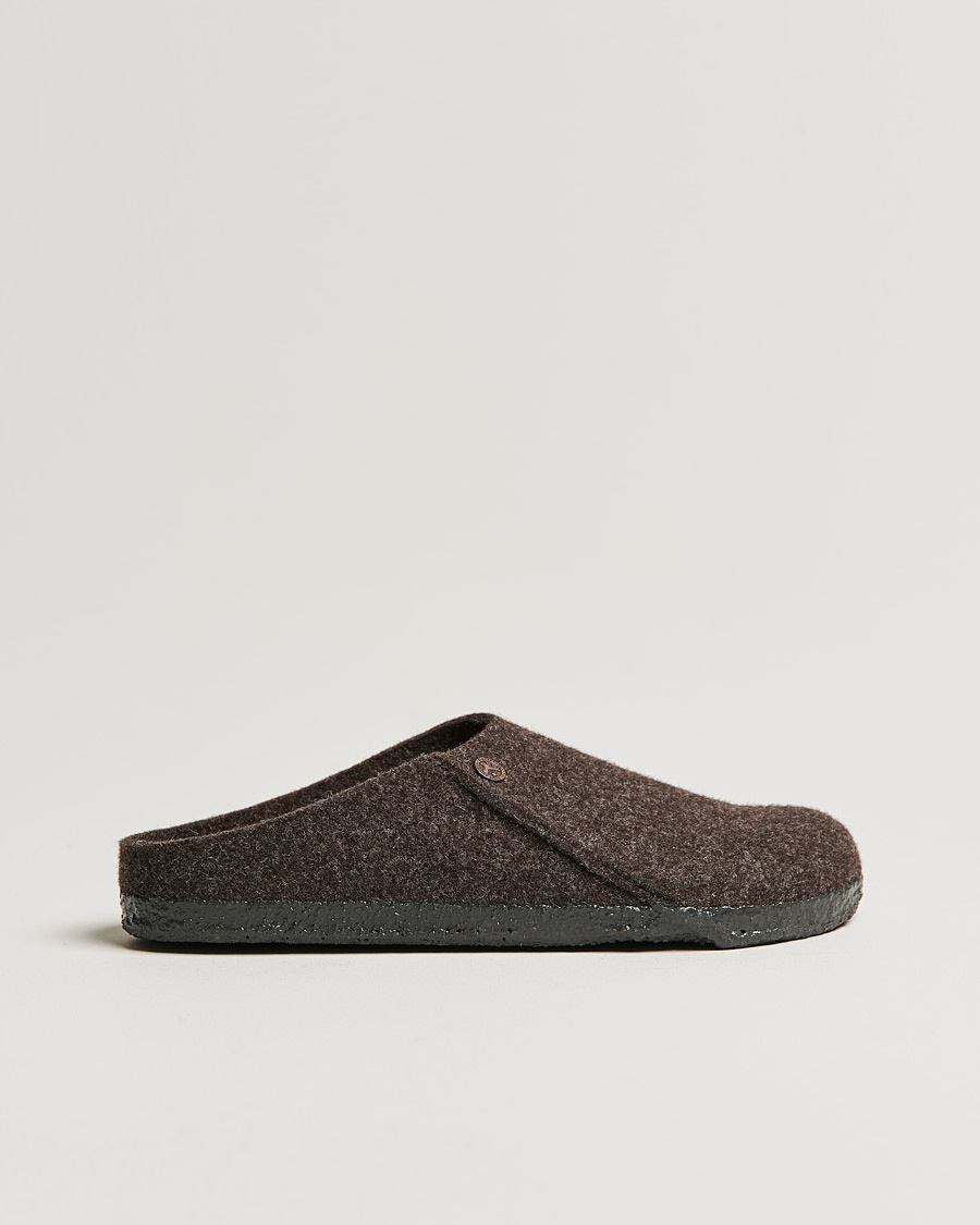 BIRKENSTOCK Zermatt Mocha Wool Felt – Bruin