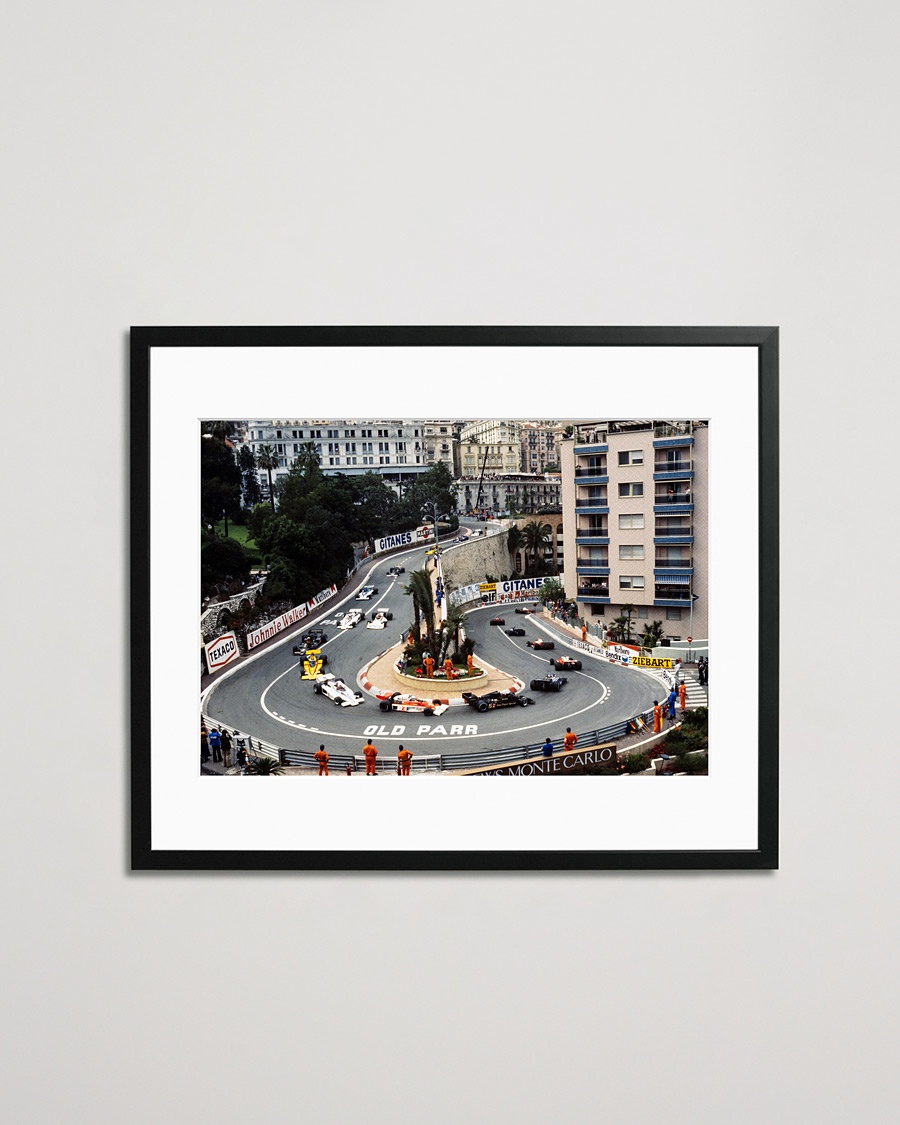 Homme | Pour La Maison | Sonic Editions | Framed 1977 Monaco GP