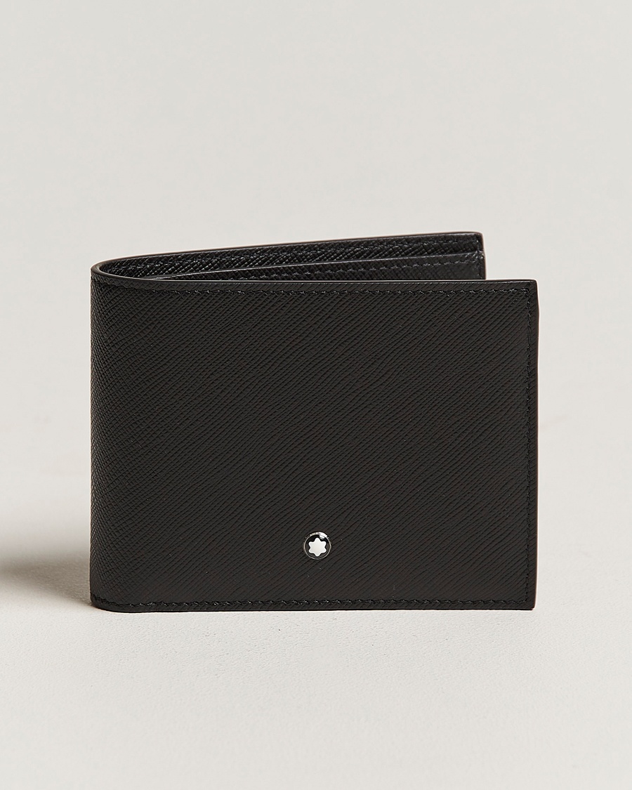 Montblanc Sartorial Wallet 6cc with 2 View Pockets Black – Noir