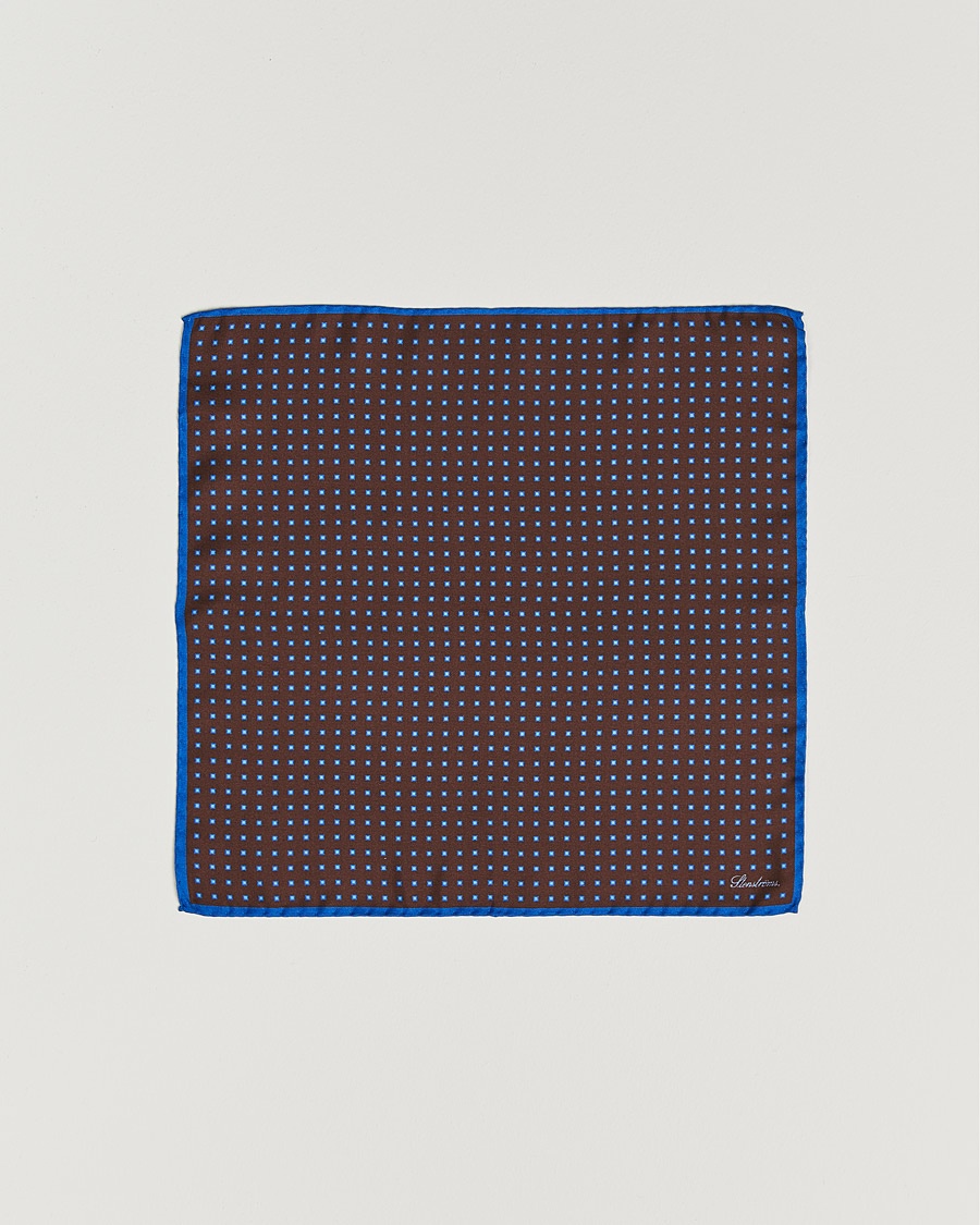 Homme | Accessoires | Stenströms | Silk Handkerchief Wine