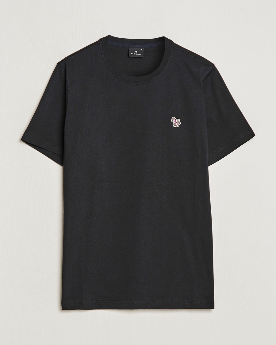 PS Paul Smith Classic Organic Cotton Zebra T-Shirt Black – Zwart