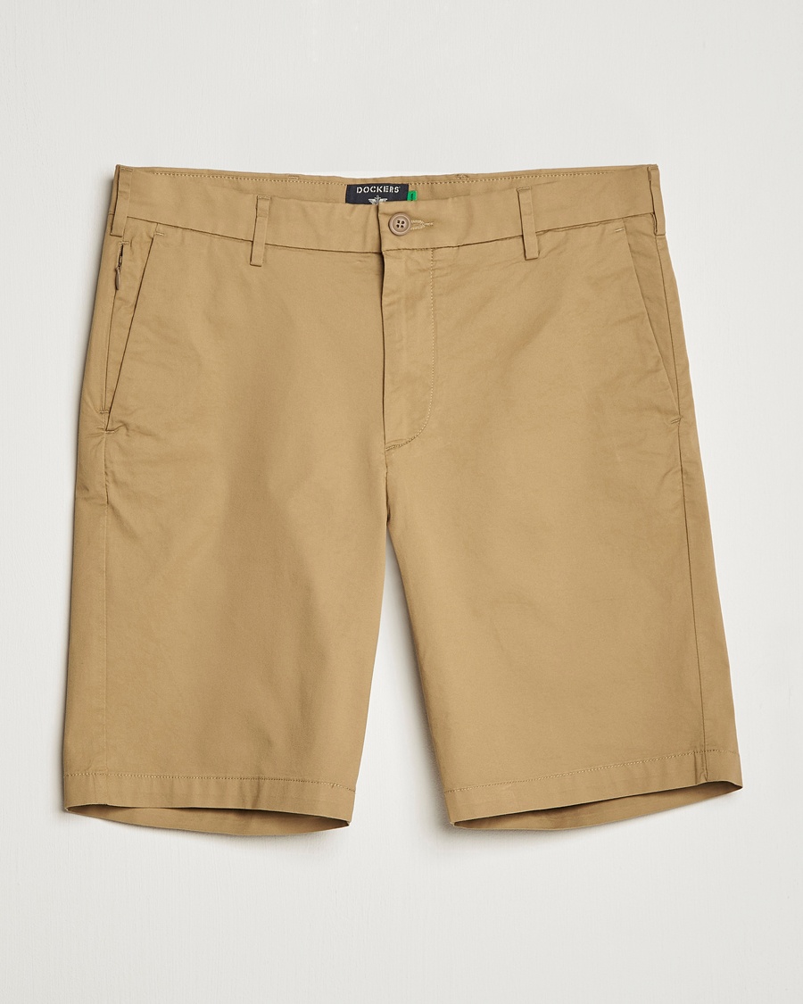 Dockers Cotton Stretch Twill Chino Shorts Harvest Gold – Beige