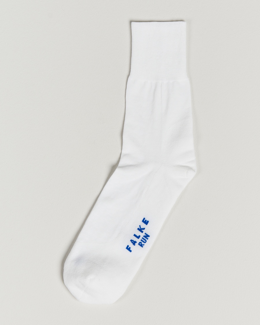 Falke Run Cushioned Sport Sock White – Blanc