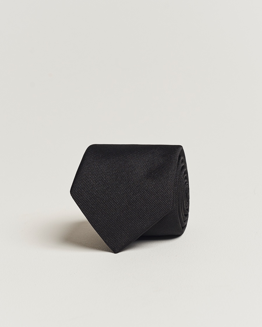 Homme | Cravates | BOSS BLACK | Silk 7,5 cm Tie Black